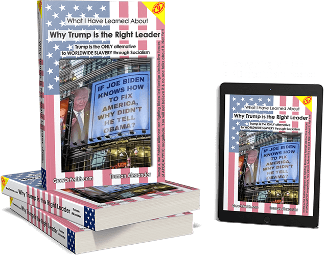 Why Trump is the Right Leader - Book Cover